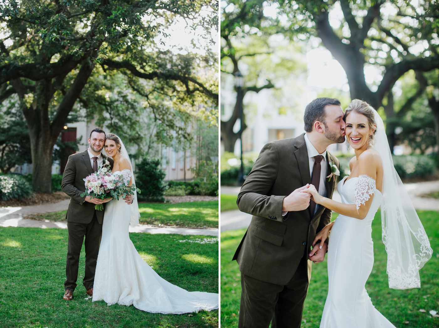 Telfair Square Elopement in Savannah - Izzy and Co.