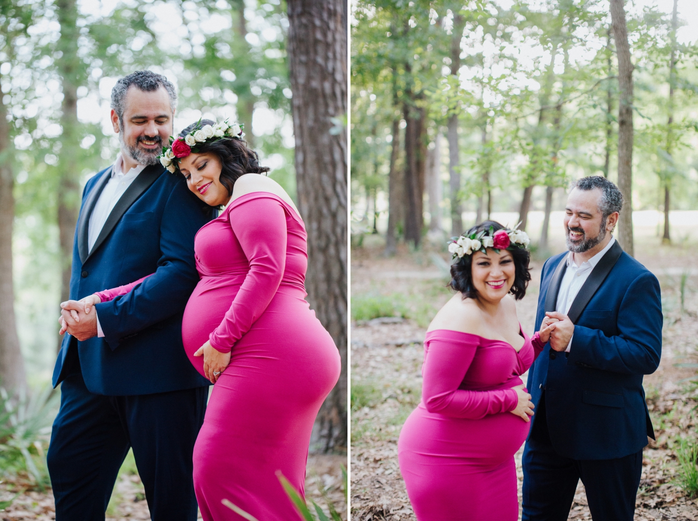 Colorful maternity session in Pooler, Georgia