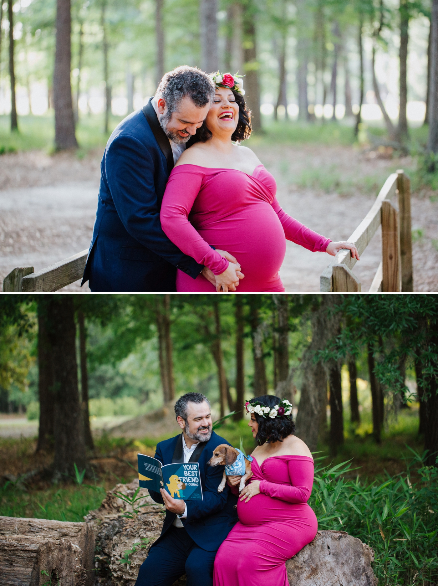 Colorful maternity session in Pooler, Georgia