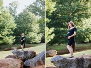 Maternity session in Athens, Georgia