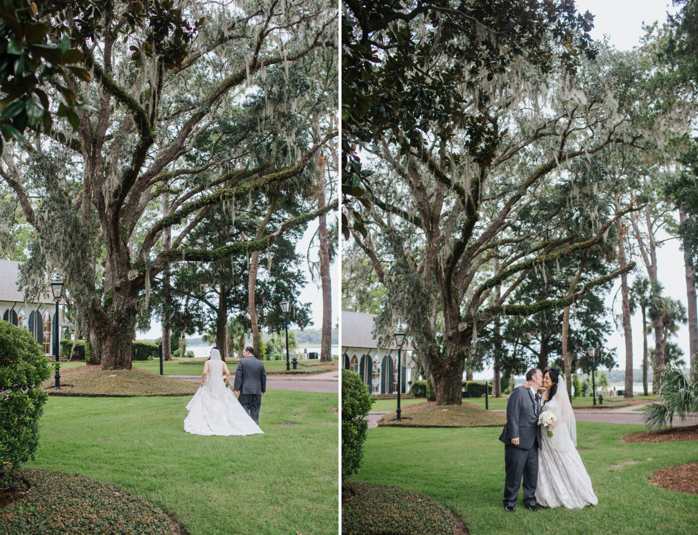 Amy and Jeff’s fall wedding at Palmetto Bluff in South Carolina
