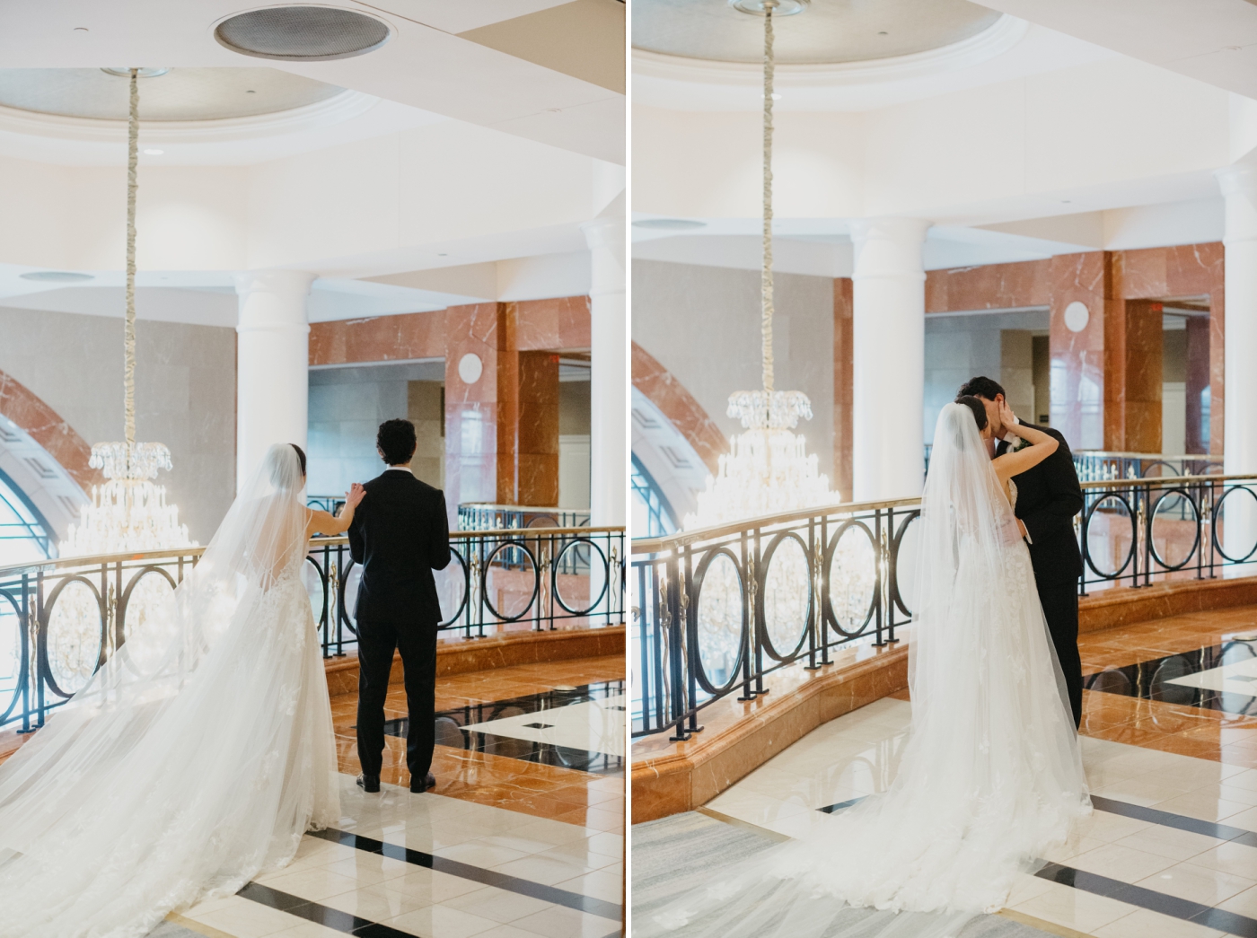 Intimate wedding at the Four Seasons Hotel in Atlanta