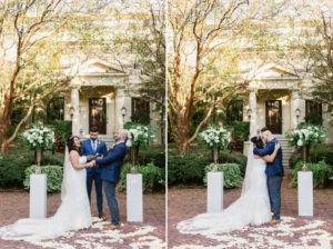Intimate elopement at Ships Of The Sea in Savannah