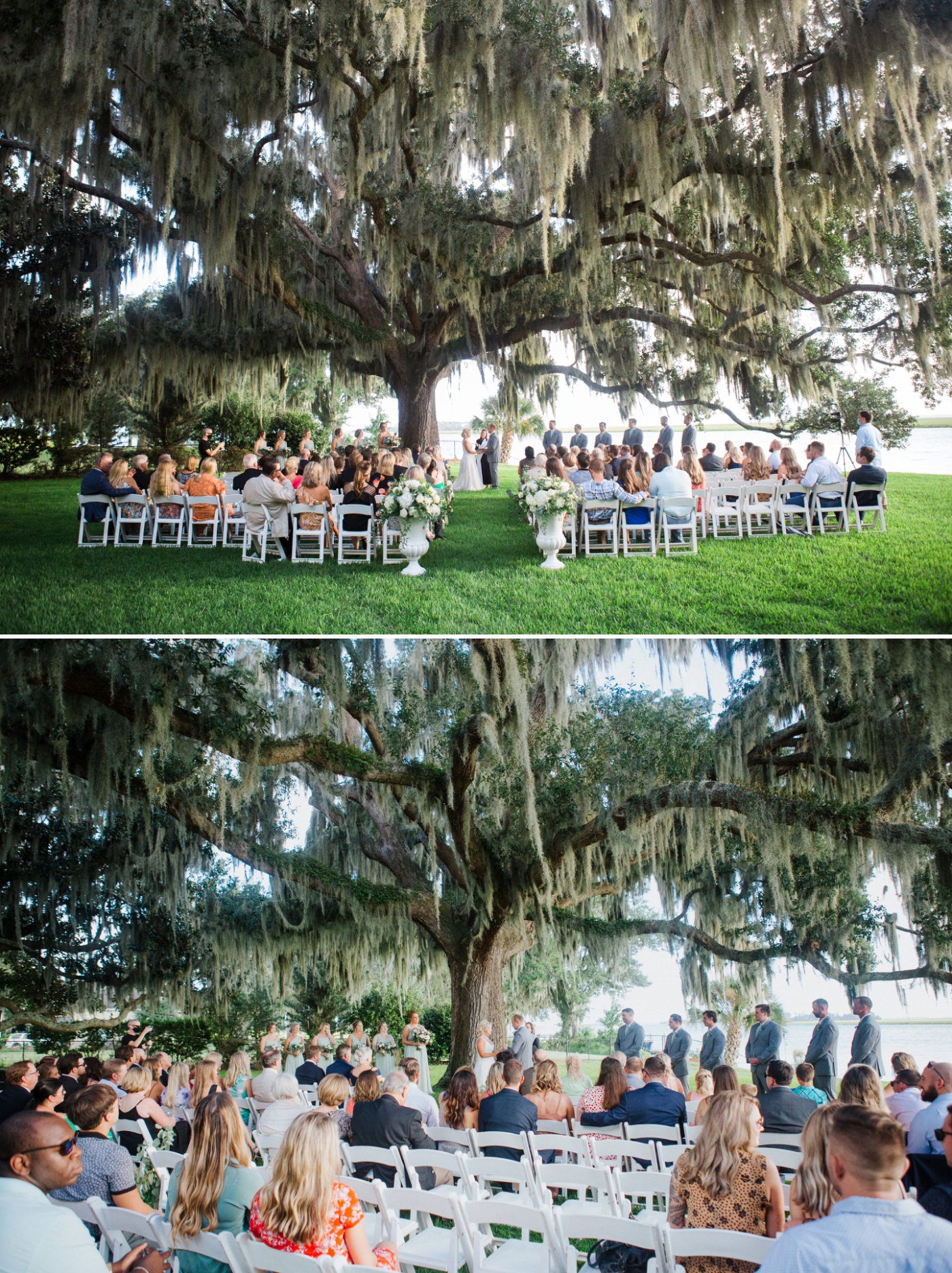 Fall backyard wedding in Savannah