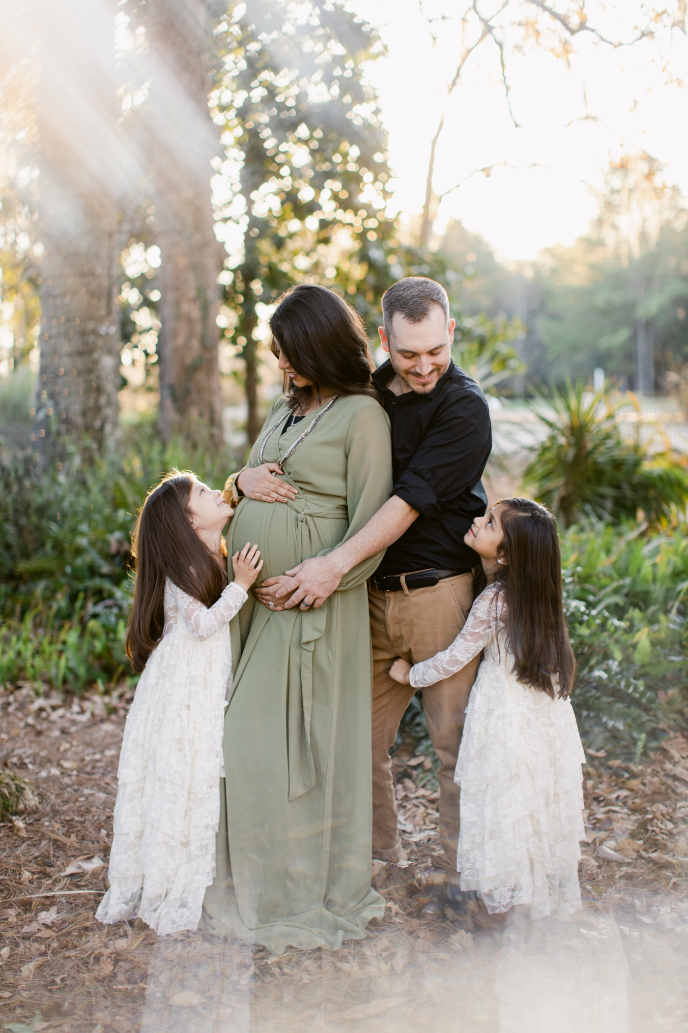 Family and lifestyle session at The Mackey House in Savannah