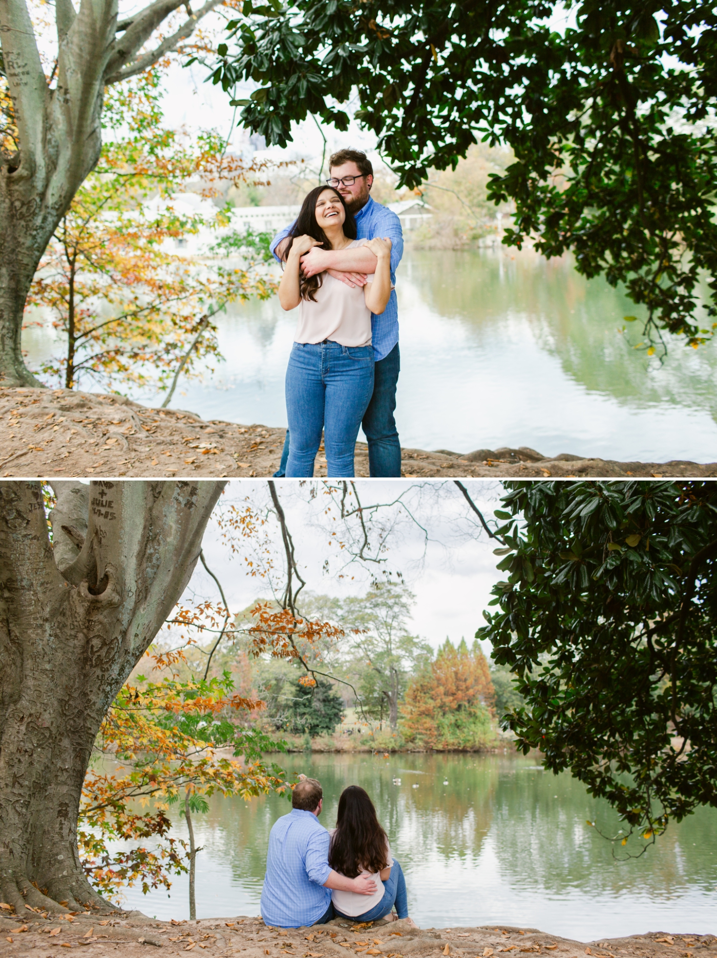 piedmont park engagement session by Izzy and Co Photography