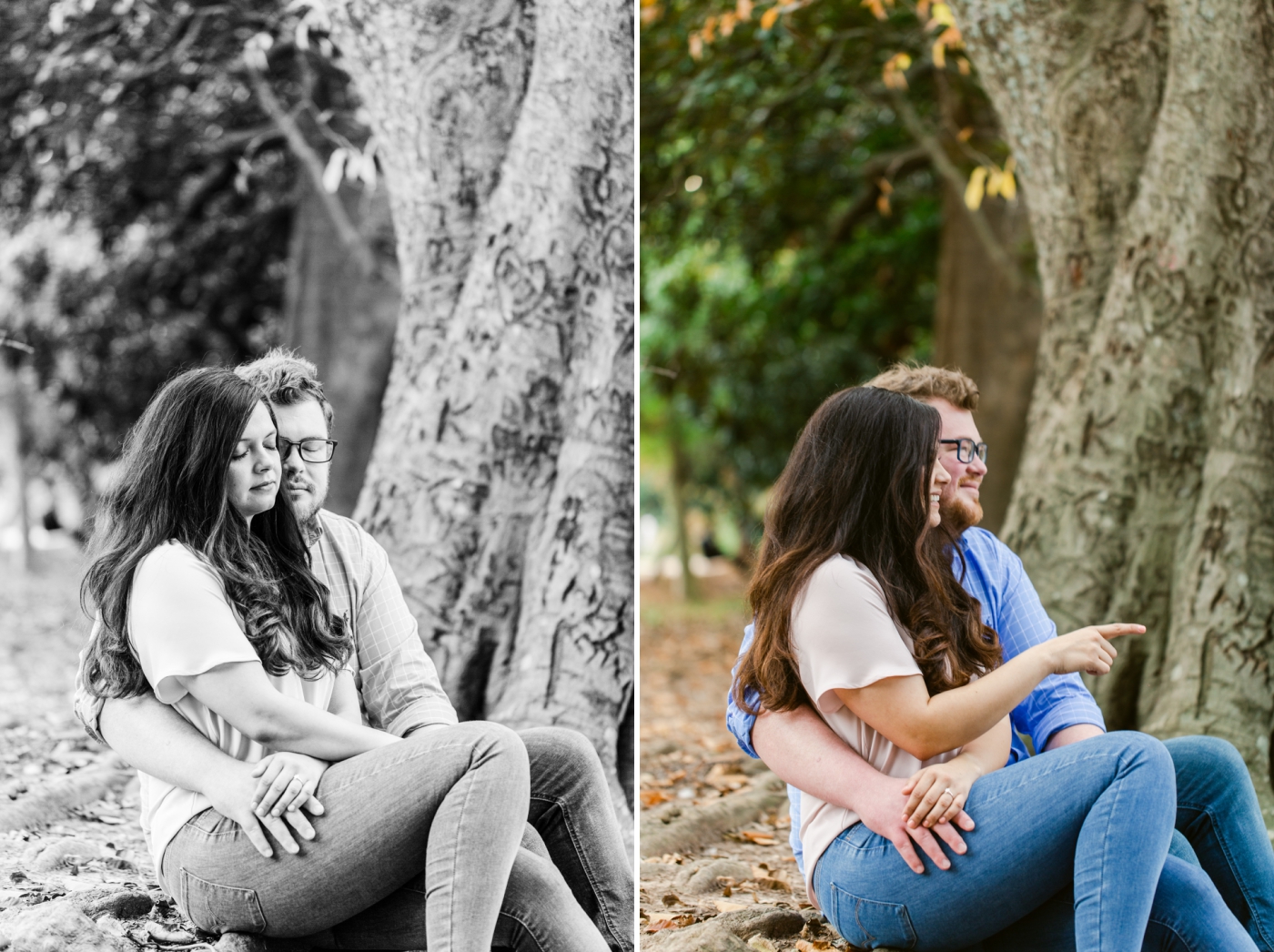 piedmont park engagement session by Izzy and Co Photography
