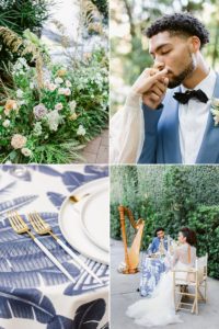 Dusty Blue Elopement at Ships Of The Sea