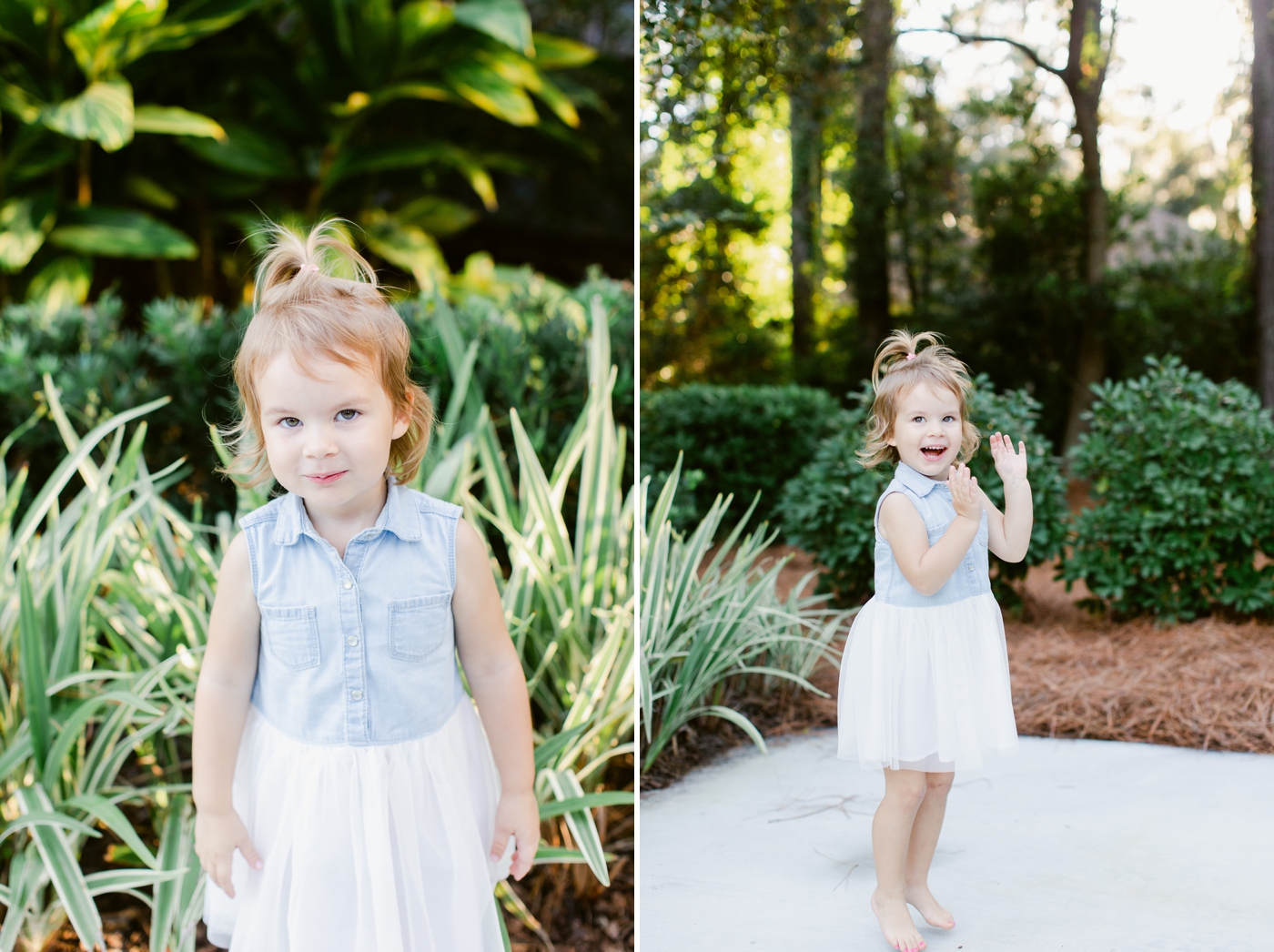 Outdoor family session in Savannah