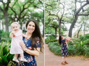 Family session in Downtown Savannah