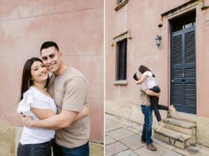Couples session in Savannah
