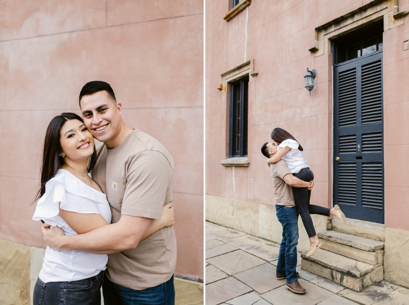 Couples session in Savannah