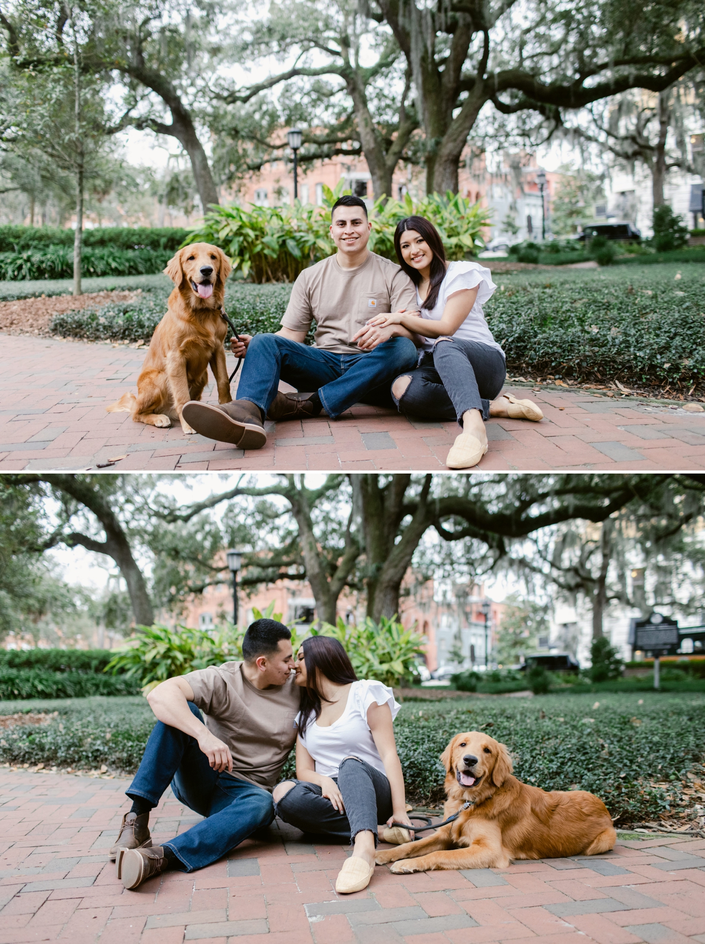 Couples photos in Savannah by Izzy + Co.