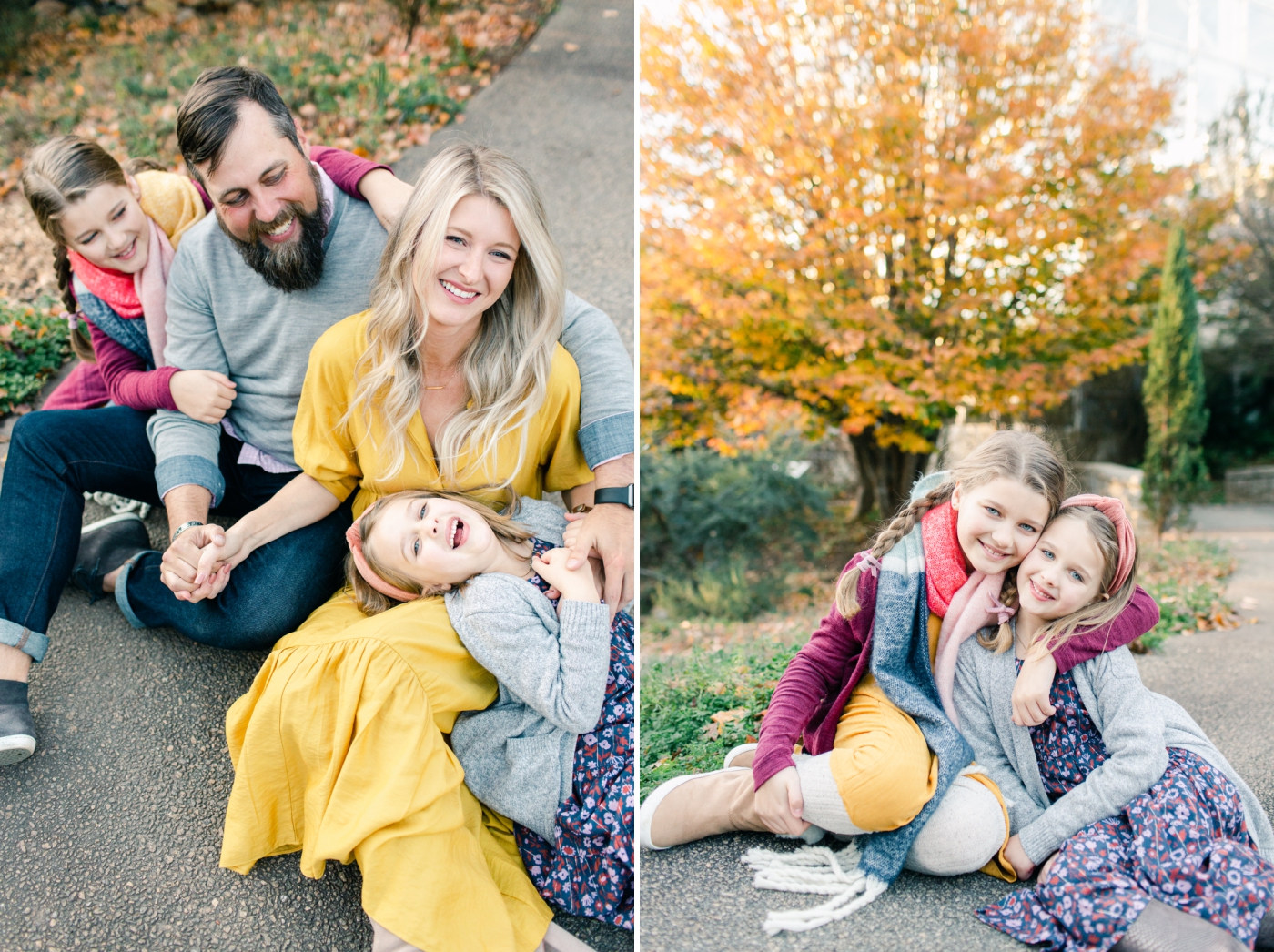 Family session in Savannah