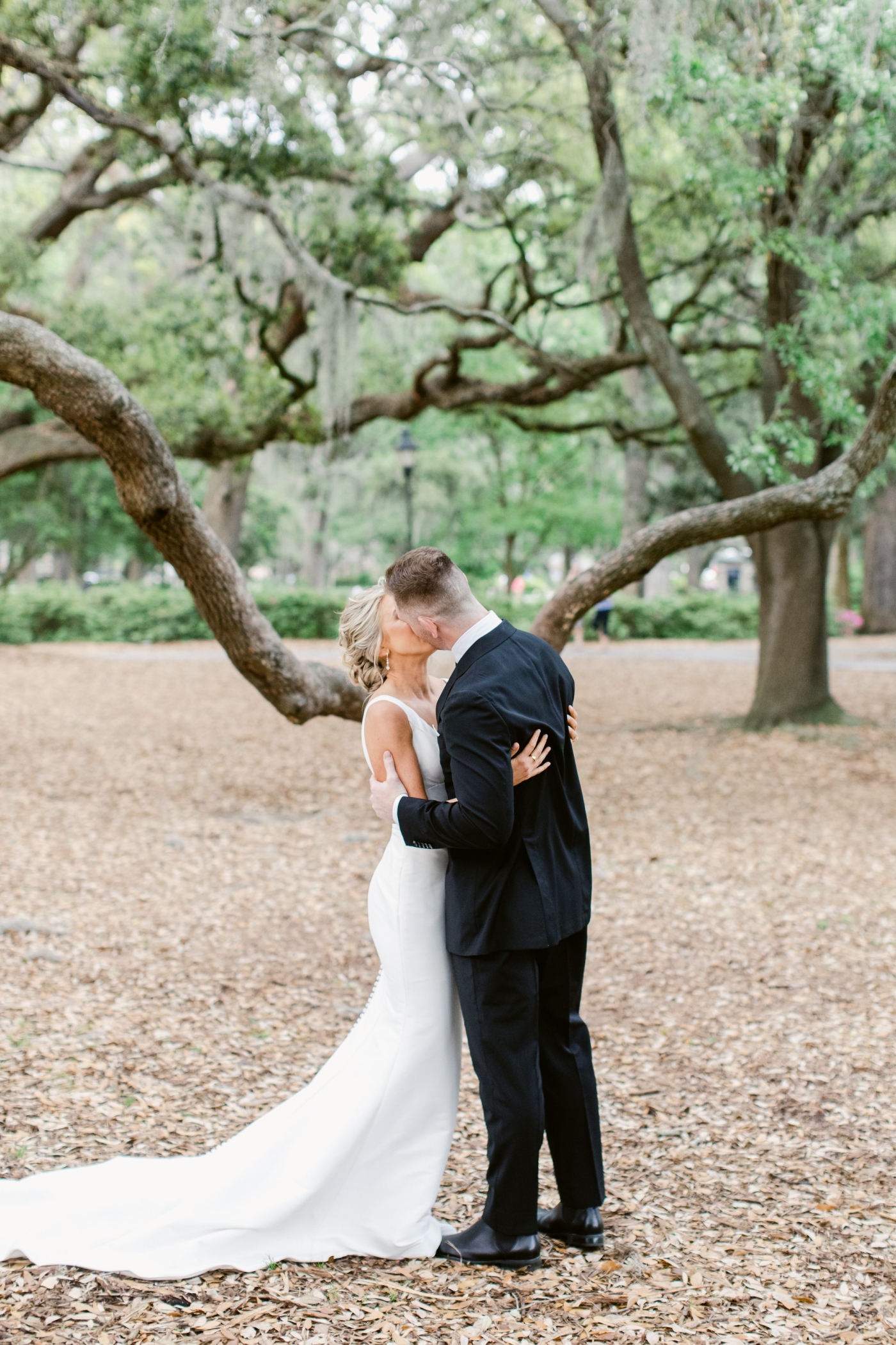 Fall elopement in Savannah