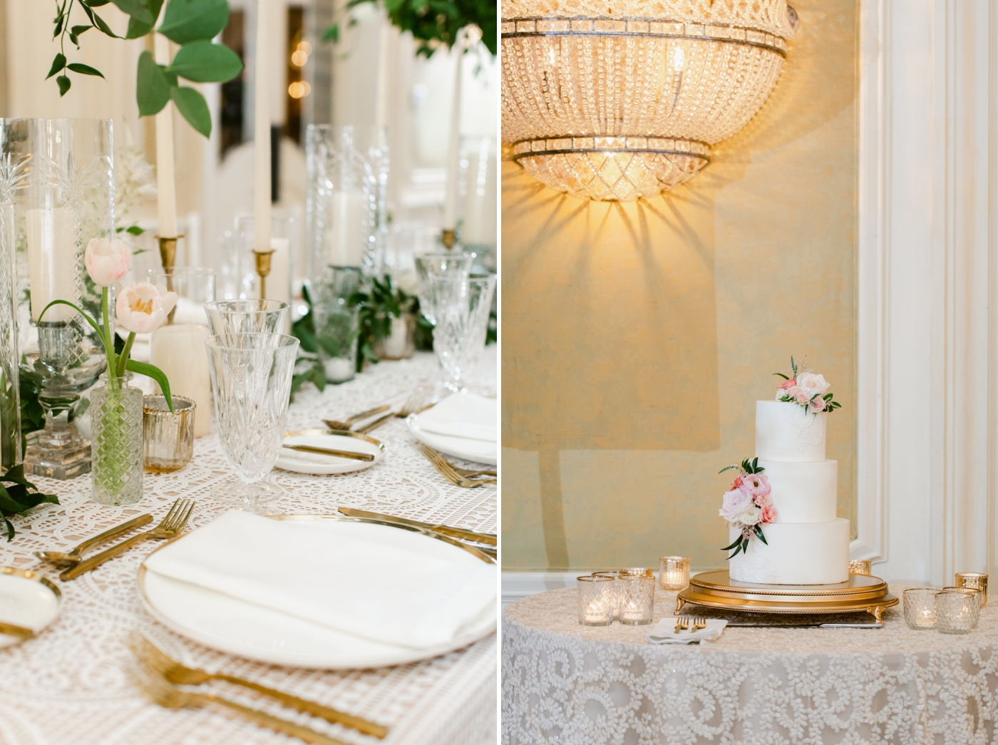 Chic and Elegant Summer Wedding at The Cloister Chapel