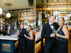 Formal Engagement Session at Perry Lane Hotel