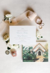 sophisticated winter wedding at the cloister