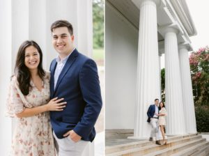 engagement session on North Campus at UGA