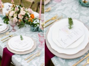 romantic wedding tablescapes