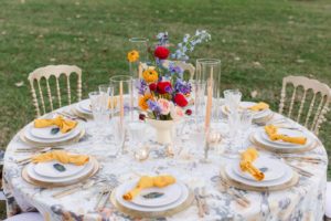 whimsical wedding tablescapes