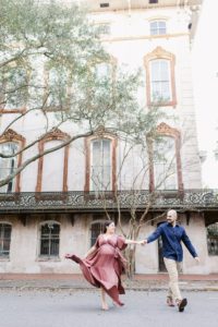 maternity session near Forsyth Park