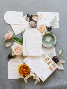 wedding stationery by Adair Creative Studio