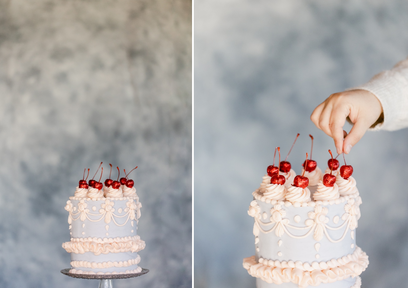 whimsical wedding cake