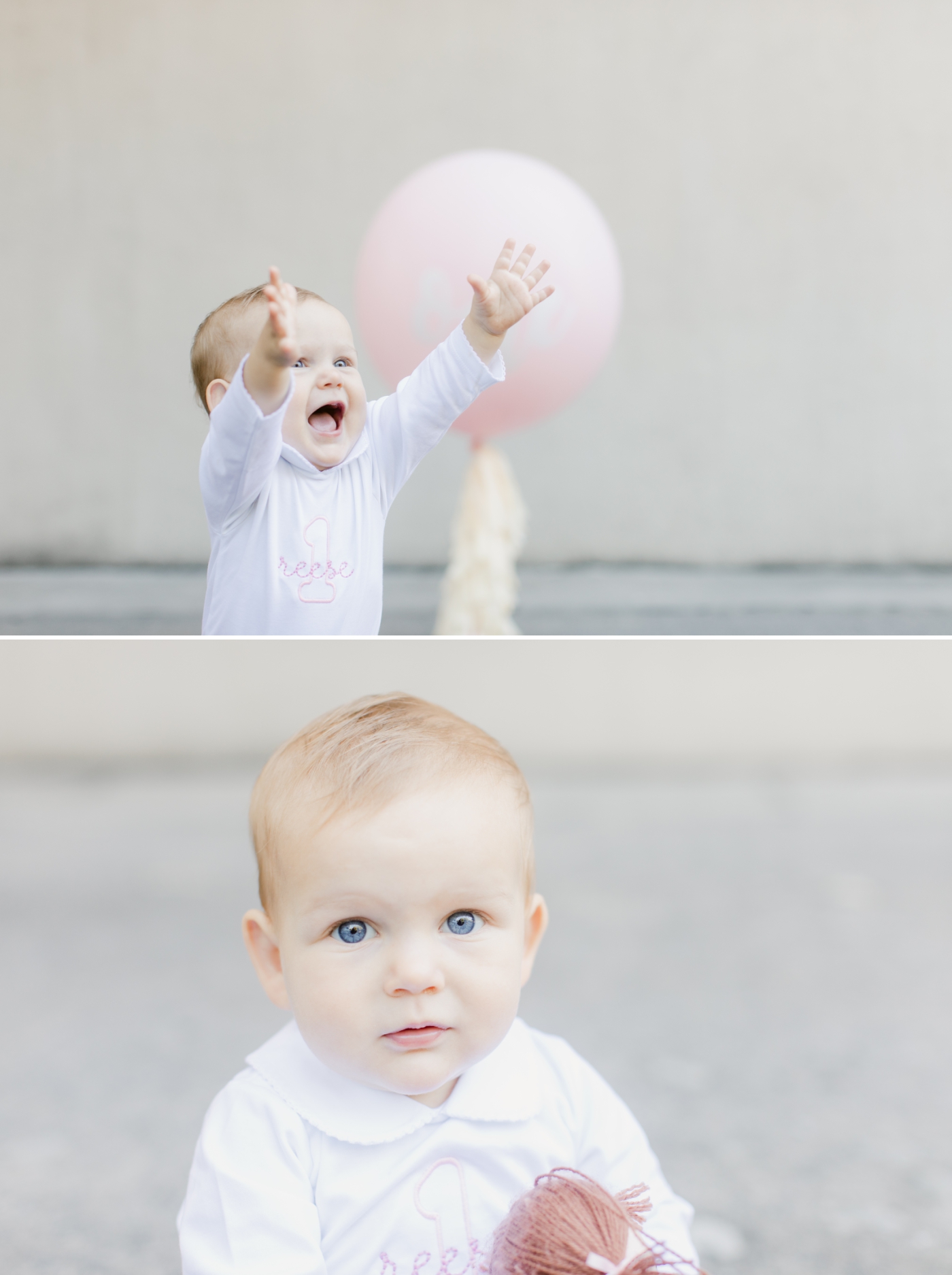 baby's first birthday photo session