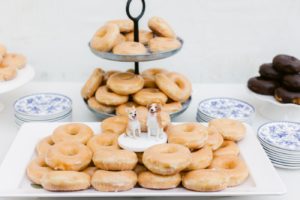 krispy kreme donuts at wedding