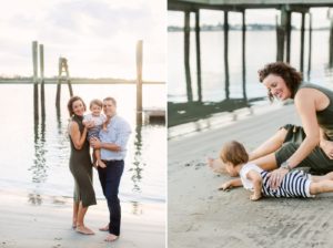 family session on Tybee Island