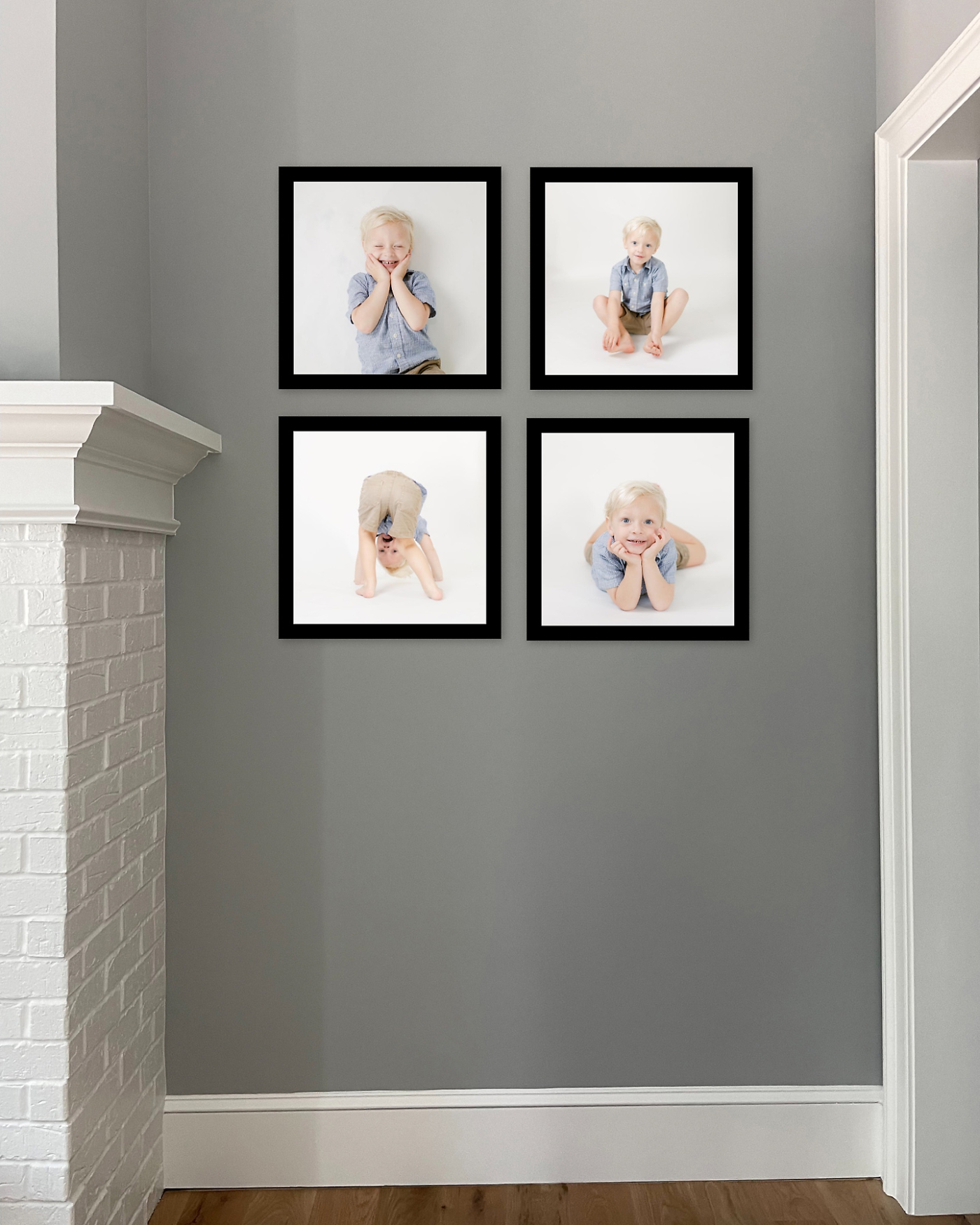family gallery wall for The Minimal Series