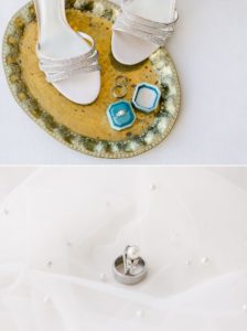 diamond and pearl wedding day accessories