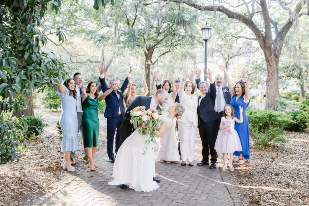 Peach Wedding at Perry Lane Hotel Izzy + Co. Photography