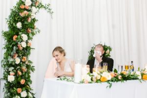 wedding reception decor by Ivory and Beau