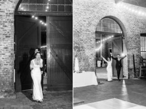 wedding reception at Georgia State Railroad Museum