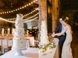fall wedding cake by Vanilla and the Bean