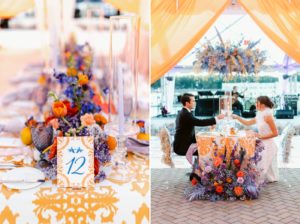 Colorful wedding at Westin Savannah, planning by Tara Skinner Events, featured on Ruffled