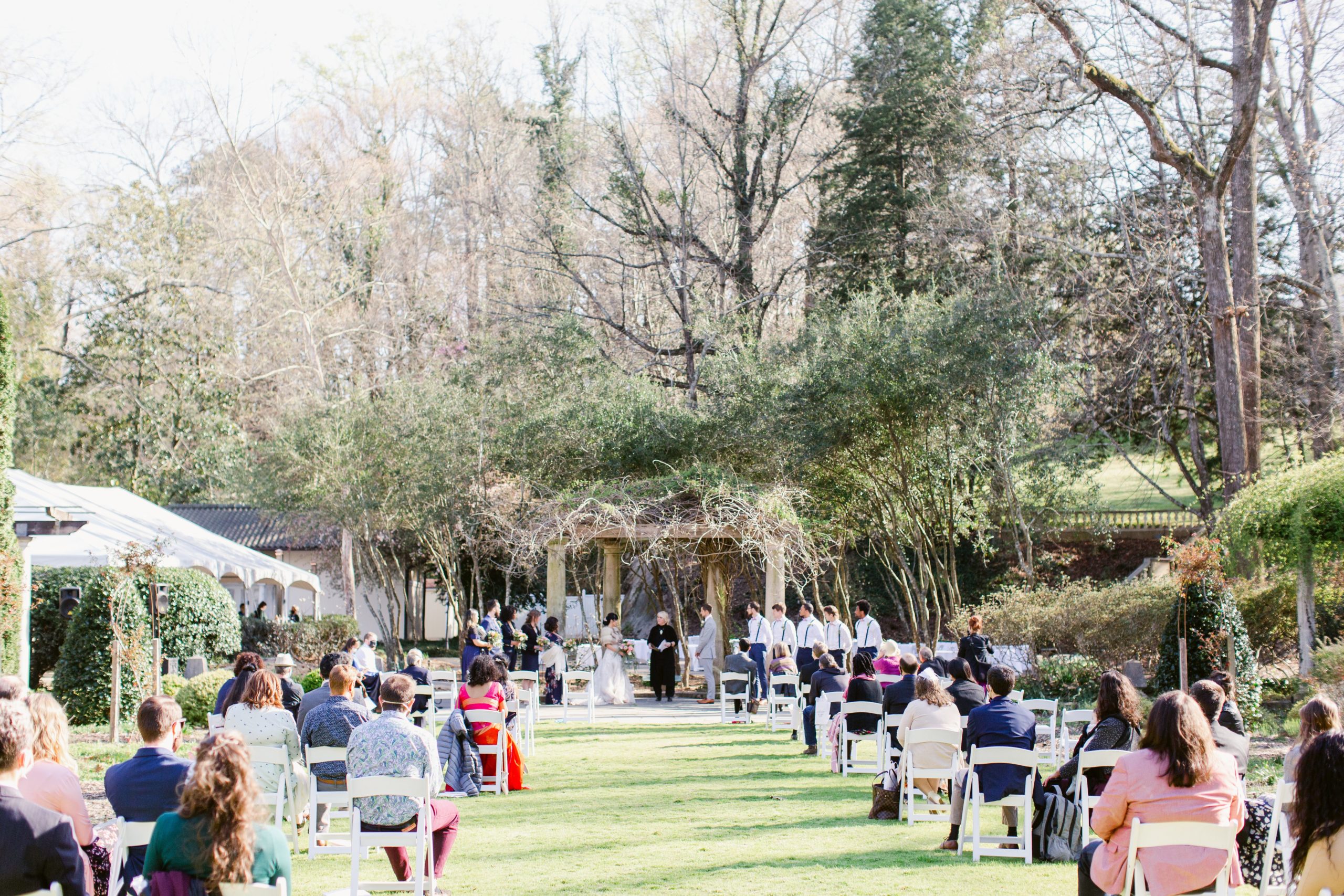 Best outdoor Atlanta wedding venues - Cator Woolford Gardens