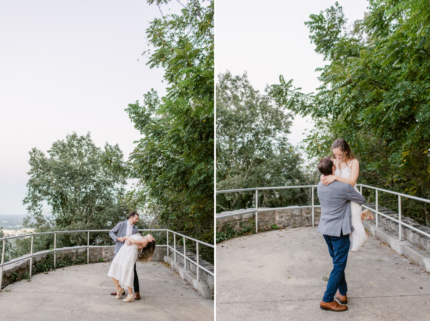 Atlanta engagement session at Kennesaw Mountain
