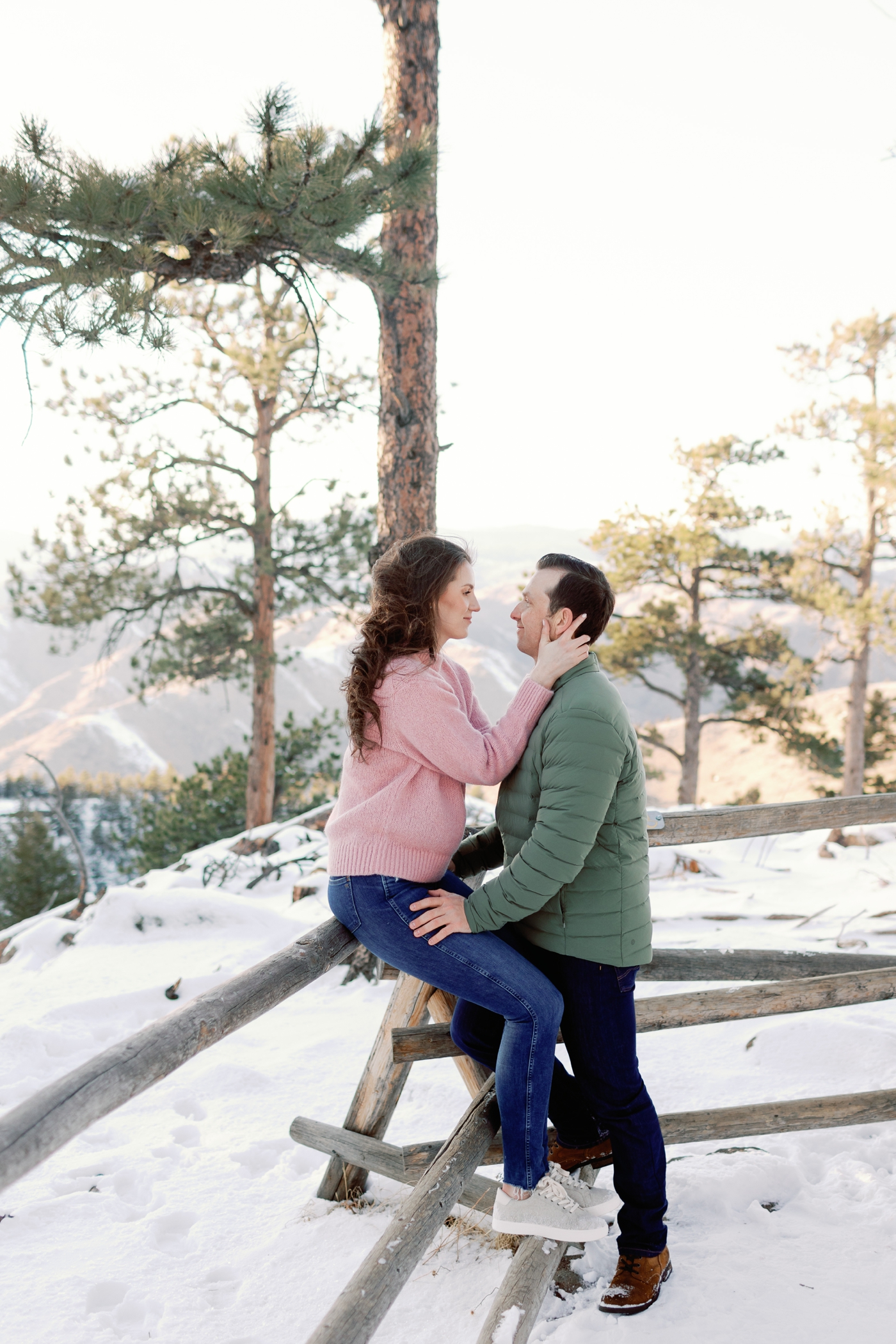 Engagement Session at Lookout Mountain, Co.