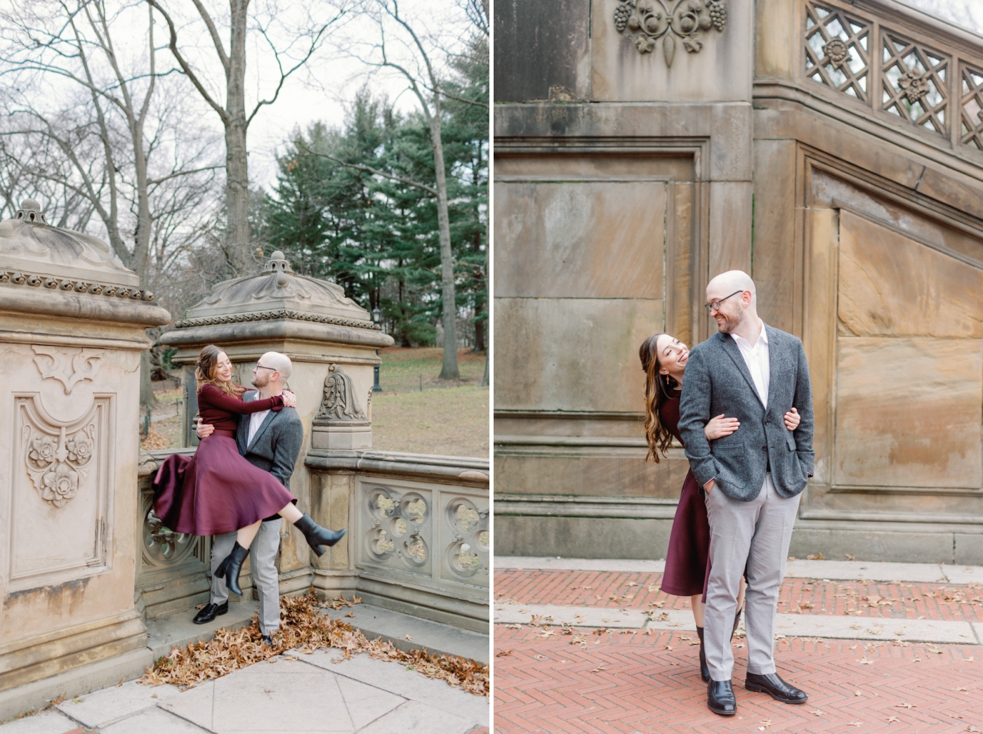engagement session at Central Park