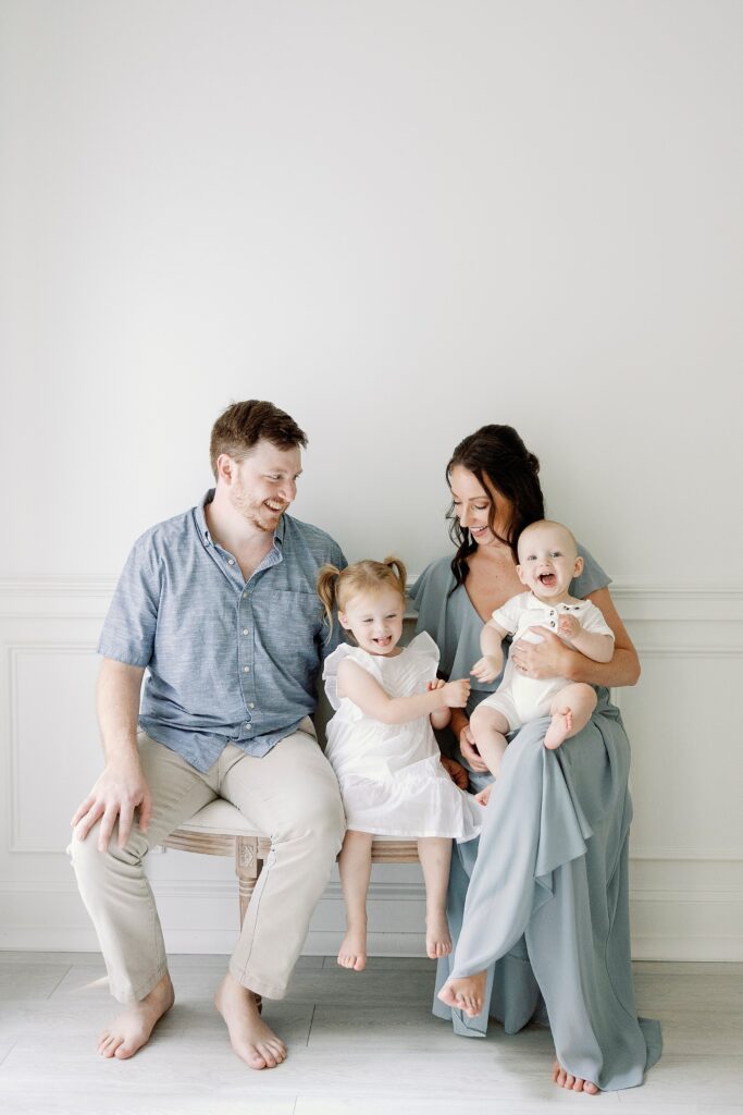 A Signature Family Session in Studio