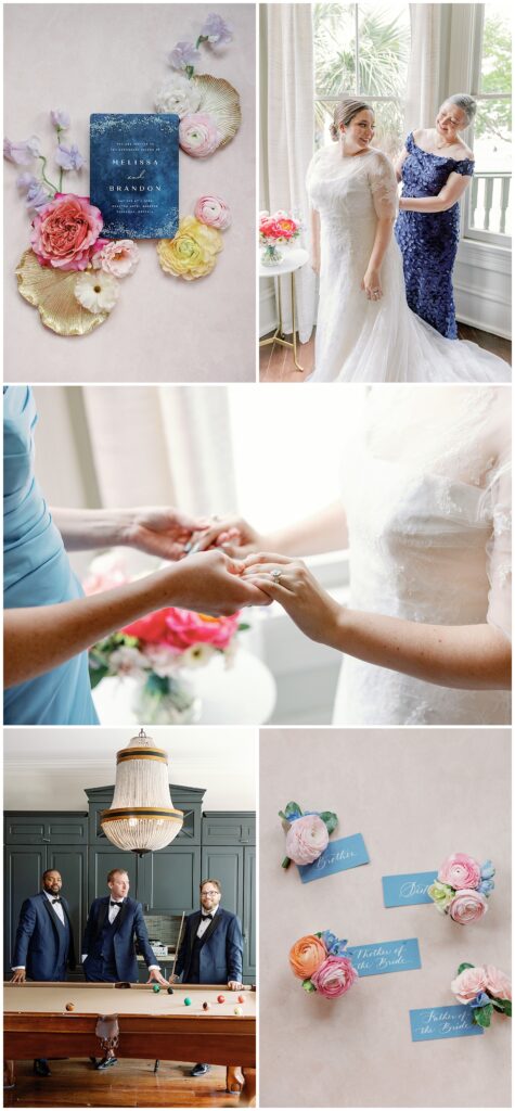 Gorgeous details captured at this Savannah wedding
