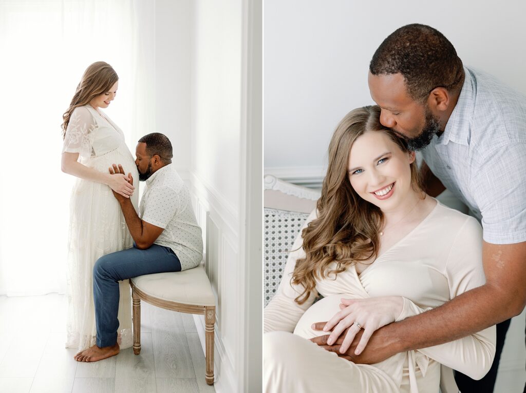 Maternity Photographer In Athens captures a beautiful session of a man and woman